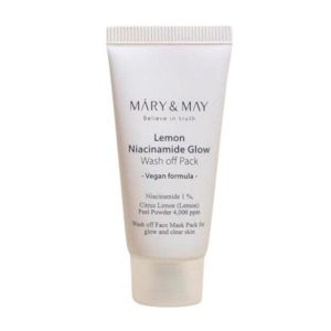 Травел Mary&May Lemon Niacinamide Glow Wash off Pack 30g