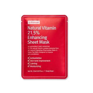 Шийт Маска By Wishtrend Natural Vitamin 21.5 Enhancing Sheet Mask 23 ml