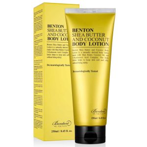 Лосион За Тяло  BENTON Shea Butter and Coconut Body Lotion 250 ml