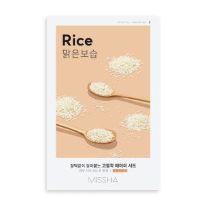 Шийт маска Missha Airy Fit Sheet Mask Rice