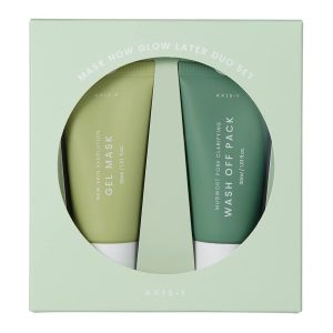 AXIS-Y Mask Now Glow Later Duo Set