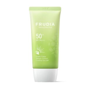 Frudia Green Grape Sebum Control Cooling Sun Gel