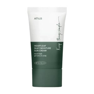 Anua Heartleaf Silky Moisture Sun Cream SPF50+ PA++++, 50 ml
