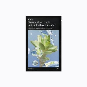 Abib Gummy sheet mask Sedum Hyaluron sticker